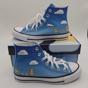 Converse x Bluey Chuck Taylor All Star High-Top Sneaker Mens 4.5 Women's 6.5 NEW